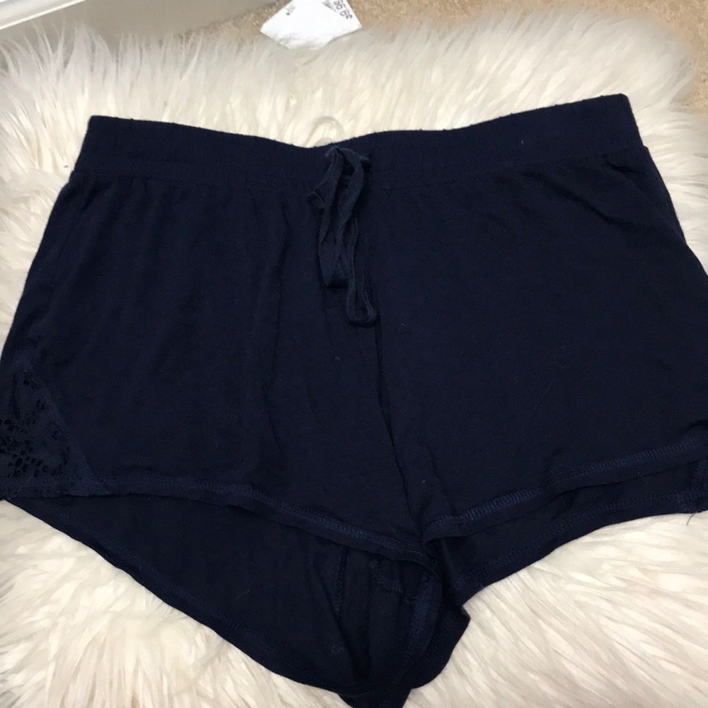 AERIE NAVY BLUE PAJAMA BOTTOMS